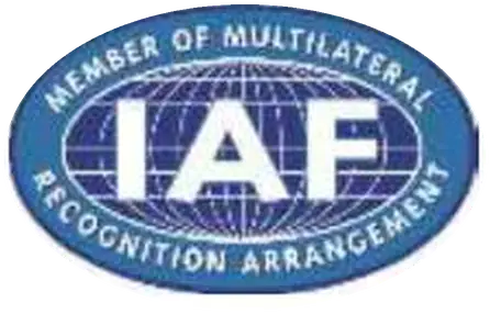 IAF – Member of Multilateral Recognition Arrangement