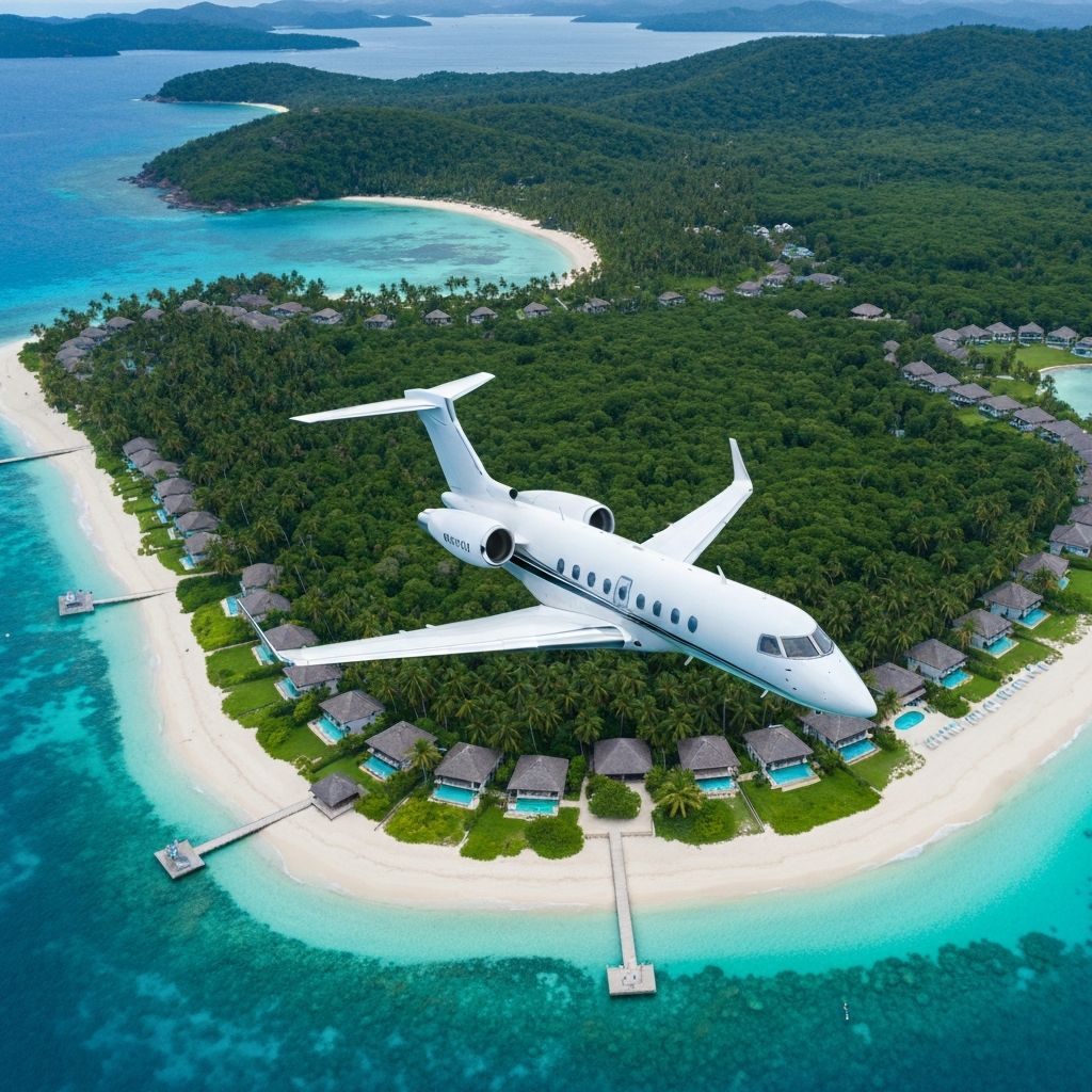 5 Destinos Exclusivos Accesibles Solo por Jet Privado
